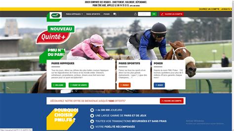 Site officiel PMU.fr .